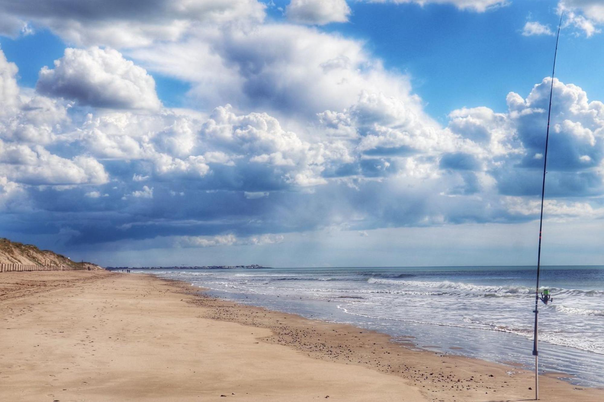 La Dune, Proche Rue Pietonne Et Plage Сен-Жан-де-Мон Екстериор снимка